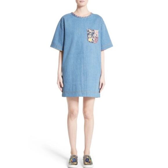 MARC JACOBS DENIM SHIRT DRESS - Picture 2 of 10